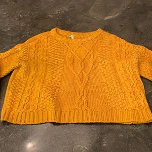 Mudd Women’s Small Pumpkin-Colored Sweater
